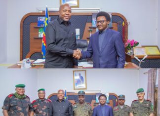 Grande Orientale : Échanges entre les Gouverneurs du Haut-Uele et de la Tshopo sur les questions sécuritaires et la coopération interprovinciale