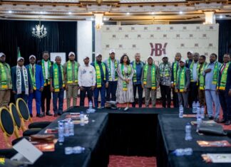 KIN-BÉATRICE HÔTEL : Révision Constitutionnelle, Ce grand « OUI » du CNC de Pius Muabilu avec le slogan « Ya Sika Nde Constitution »