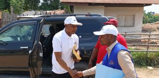 Tshopo : À peine revenu de Kinshasa, le CT Thomas Makunya guide le Ministre Zerekpe Olimpo sur les 11 sites de l’ACOPRIM