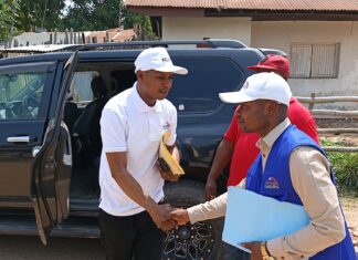 Tshopo : À peine revenu de Kinshasa, le CT Thomas Makunya guide le Ministre Zerekpe Olimpo sur les 11 sites de l’ACOPRIM
