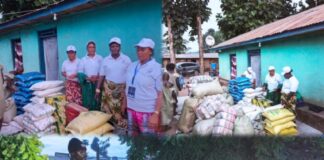 Haut-Uele : Répondant à l’appel du Gouverneur Jean Bakomito, la FEC/Watsa vole au secours des déplacés de Mungbere à Wanga