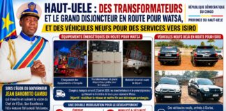 Haut-Uele : Des transformateurs et le grand disjoncteur en route pour Watsa, et des véhicules neufs pour des services vers Isiro